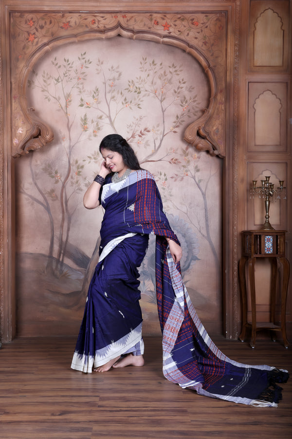 NISHITHA TEMPLE COTTON KOTPAD SAREE