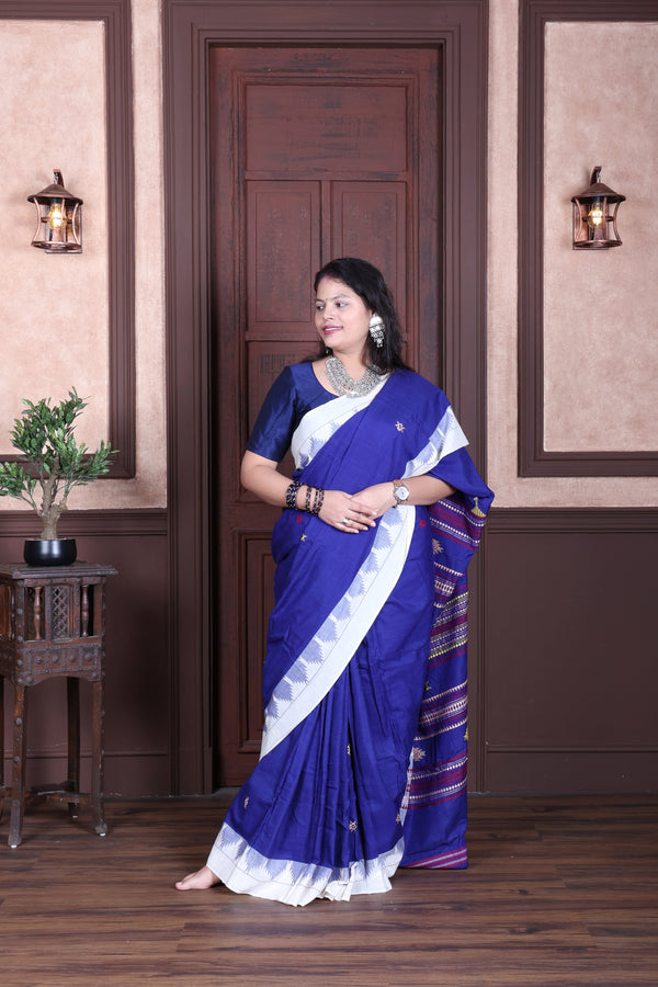 CHITRALEKHA TORTOISE MASTERWEAVE COTTON KOTPAD SAREE