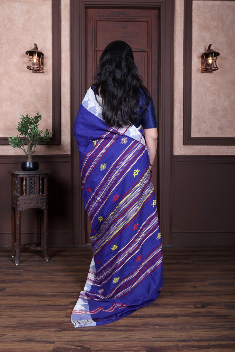 CHITRALEKHA TORTOISE MASTERWEAVE COTTON KOTPAD SAREE