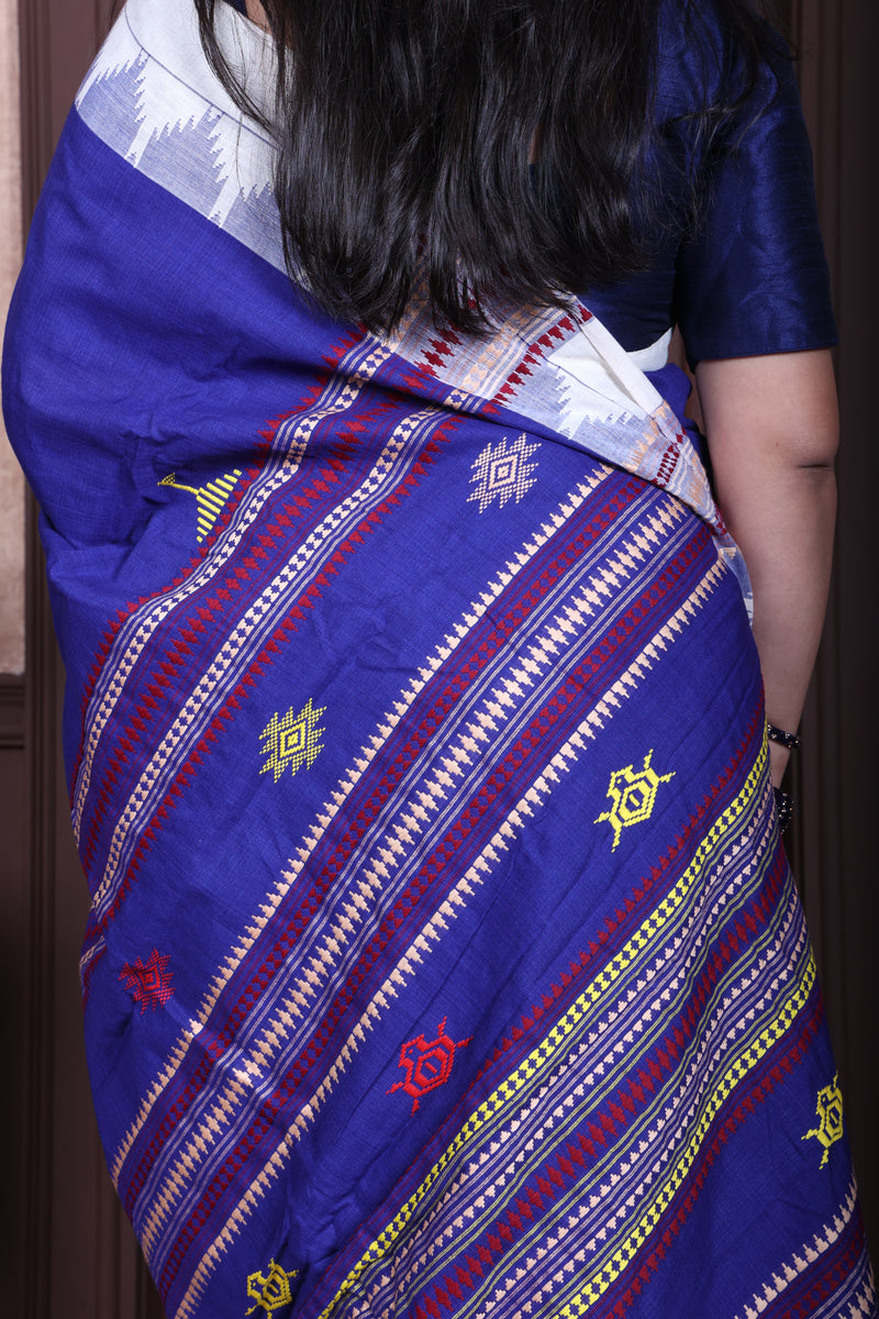 CHITRALEKHA TORTOISE MASTERWEAVE COTTON KOTPAD SAREE
